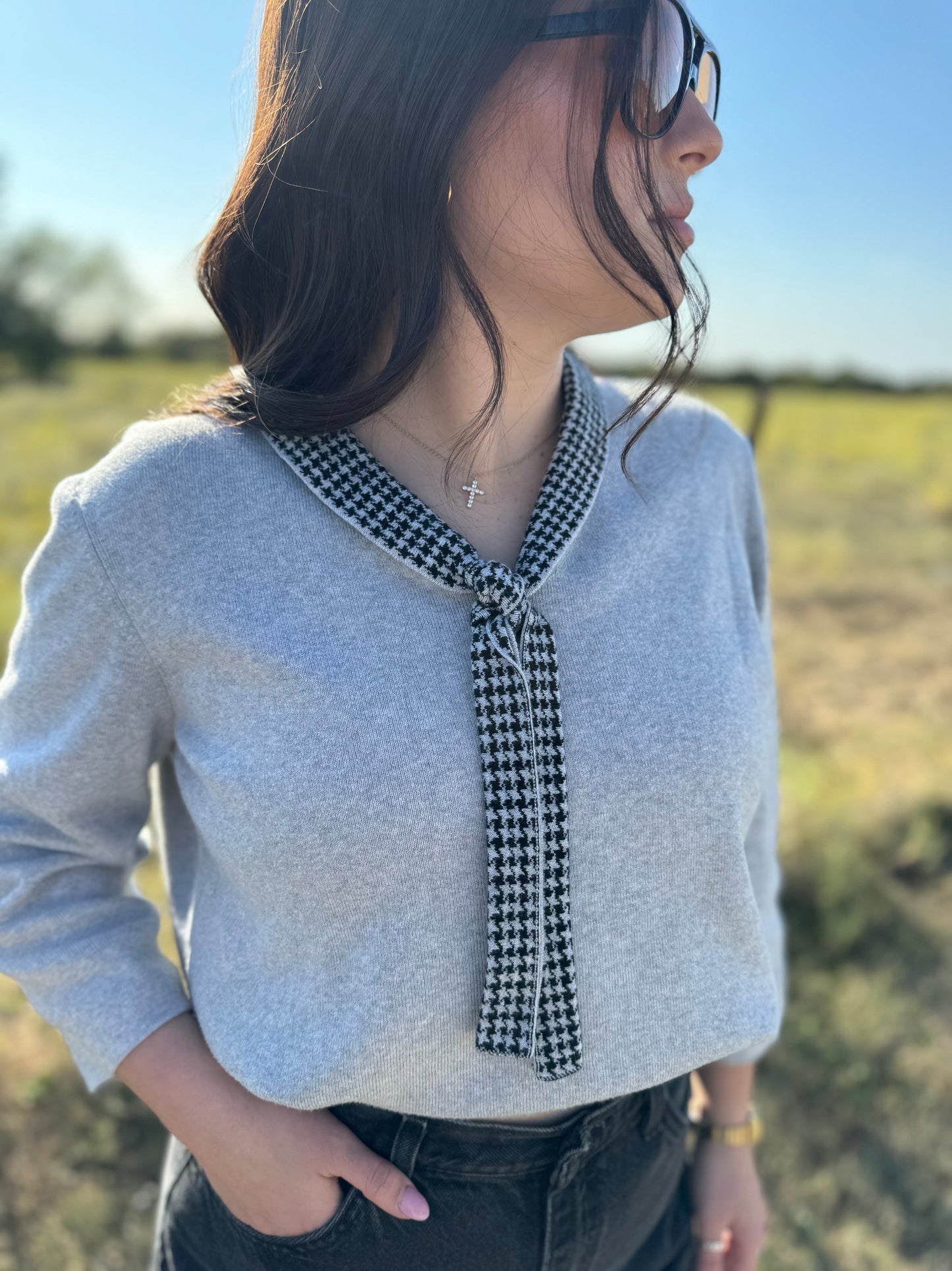 The Checker Top - L/XL